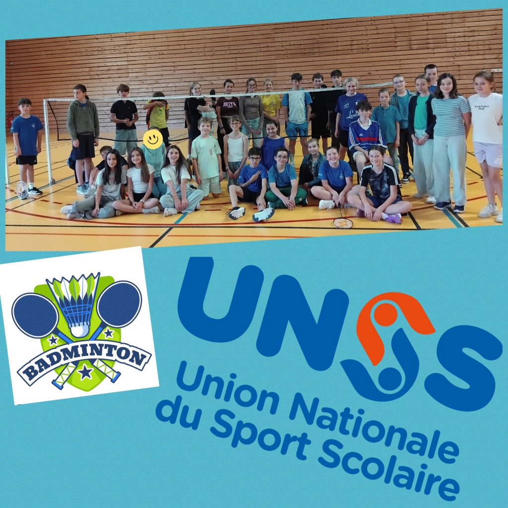 Tournoi interne de badminton en duos