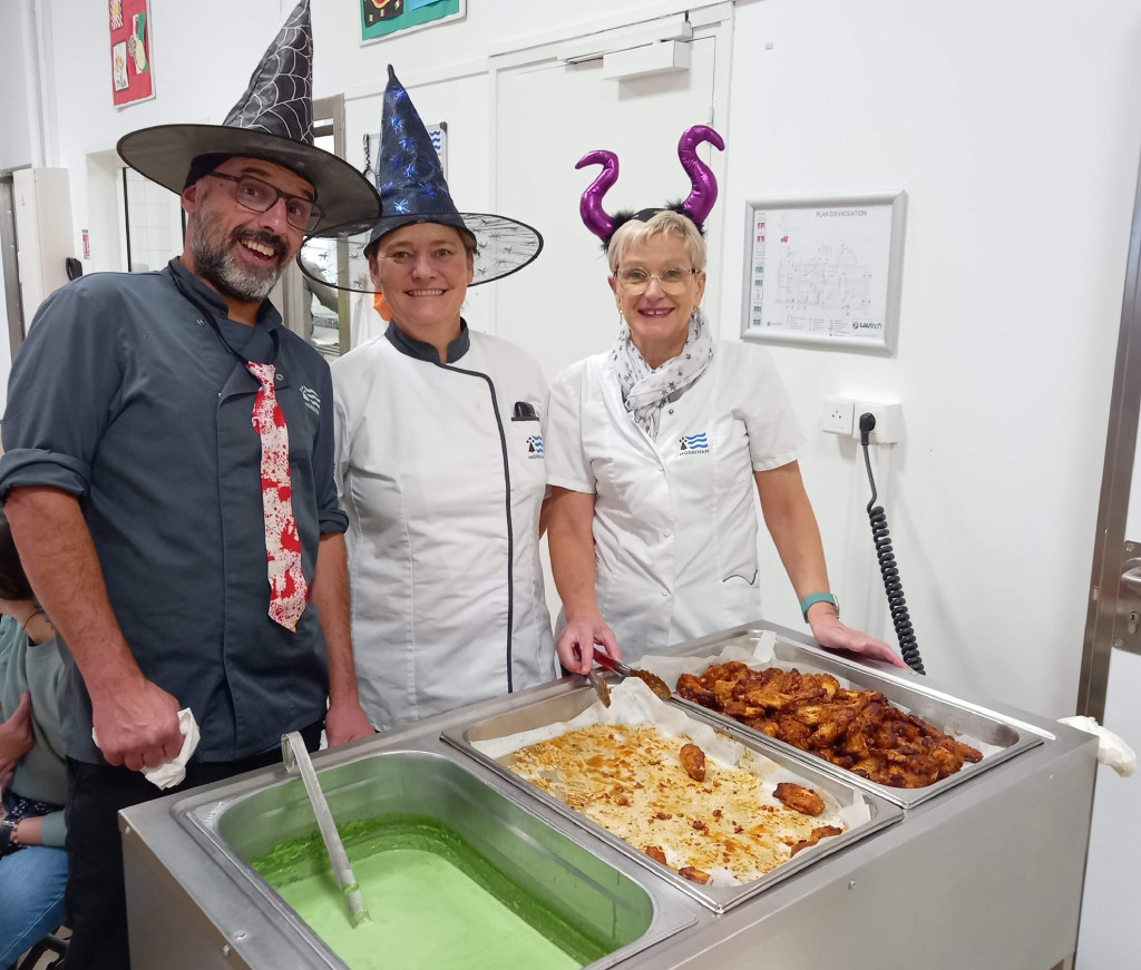 Halloween au self du collège Kerfontaine