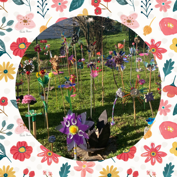 Champs de fleurs  pour le printemps !