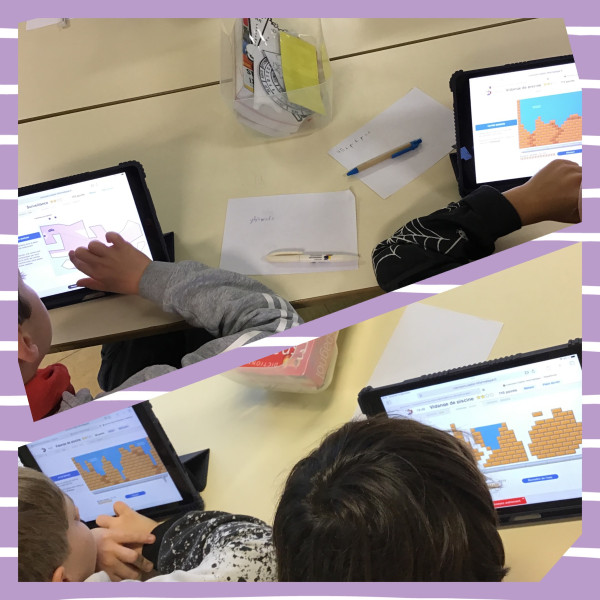 Les CM2 passent le concours Castor au coll�ge