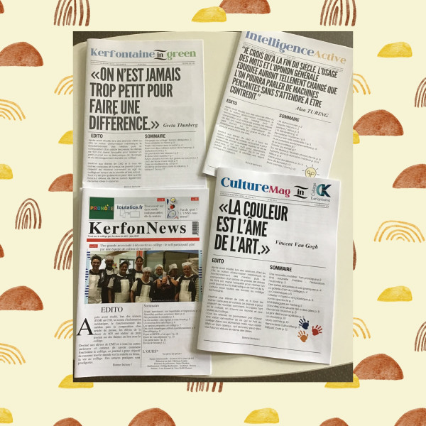Apprentis Journalistes en 6me - EMI
