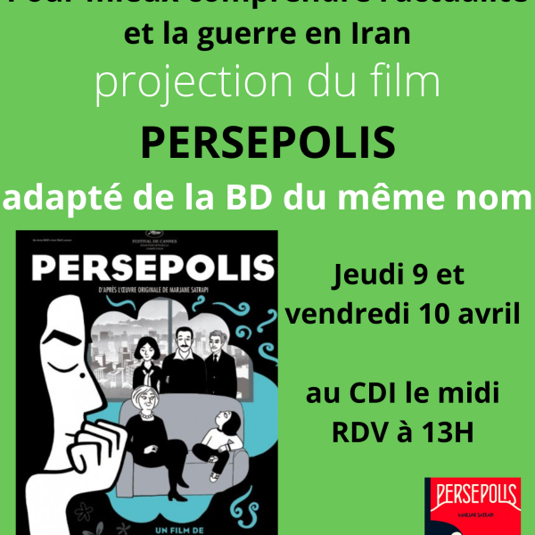 Cin�-citoyens au CDI : Pers�polis