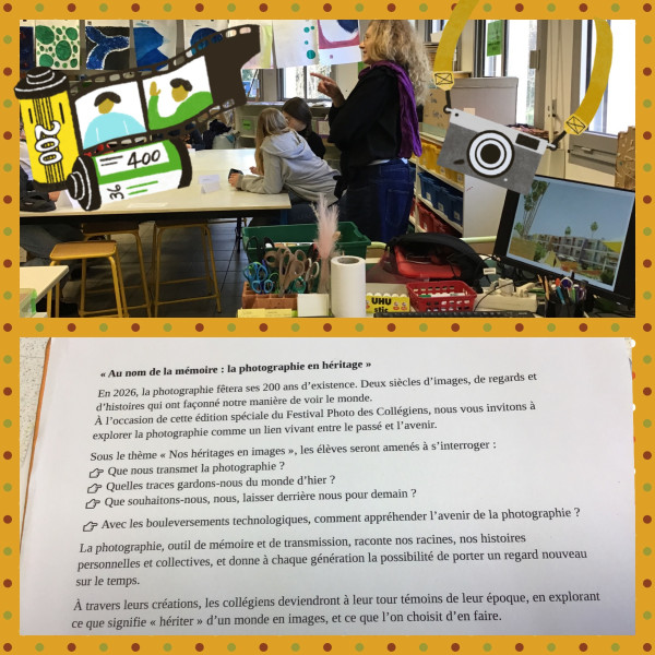 La photographie en hritage...Projet La Gacilly 2026