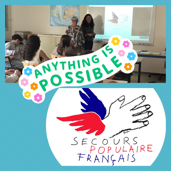 Cross solidaire en prparation avec le Secours Populaire