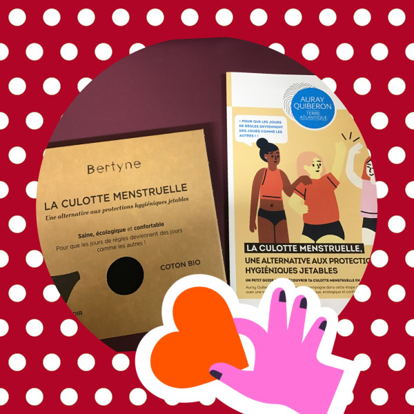 Distribution de culottes menstruelles aux coll�giennes de 4�me