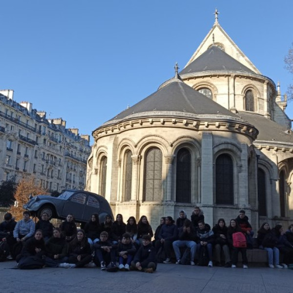 Séjour pédagogique à Paris pour les 403 et 404