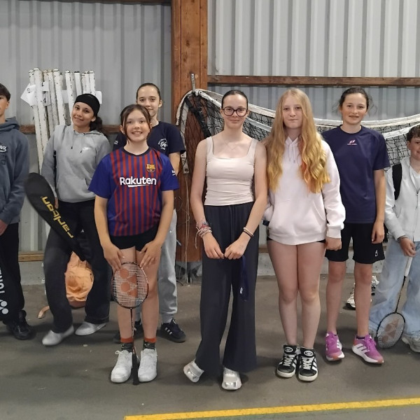Championnat d�partemental de badminton en duo !