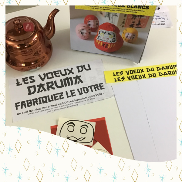 Voeux de papier au CDI pour la nouvelle anne !