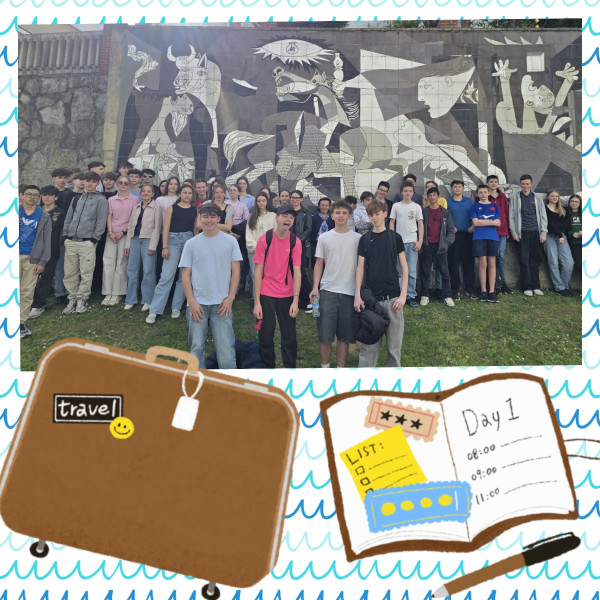 Les �l�ves de  3�me en s�jour au Pays Basque