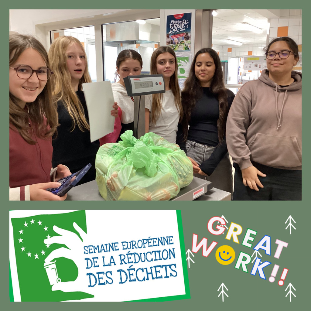 SERD : un bilan très positif sur le gaspillage alimentaire au self