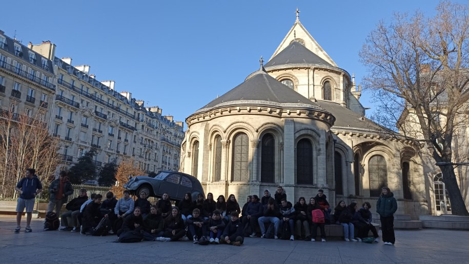 Séjour pédagogique à Paris pour les 403 et 404
