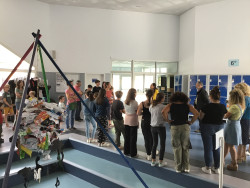 Inauguration de l'exposition des lves de l'Atelier