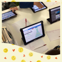 Les CM2 en immersion au collge
