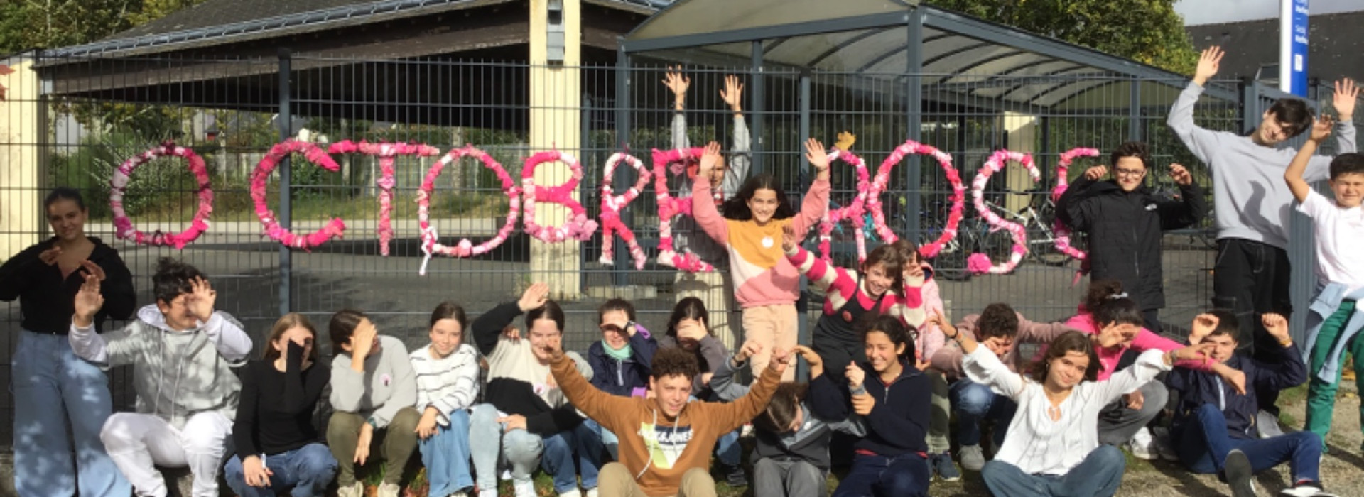 Octobre Rose au collge Kerfontaine