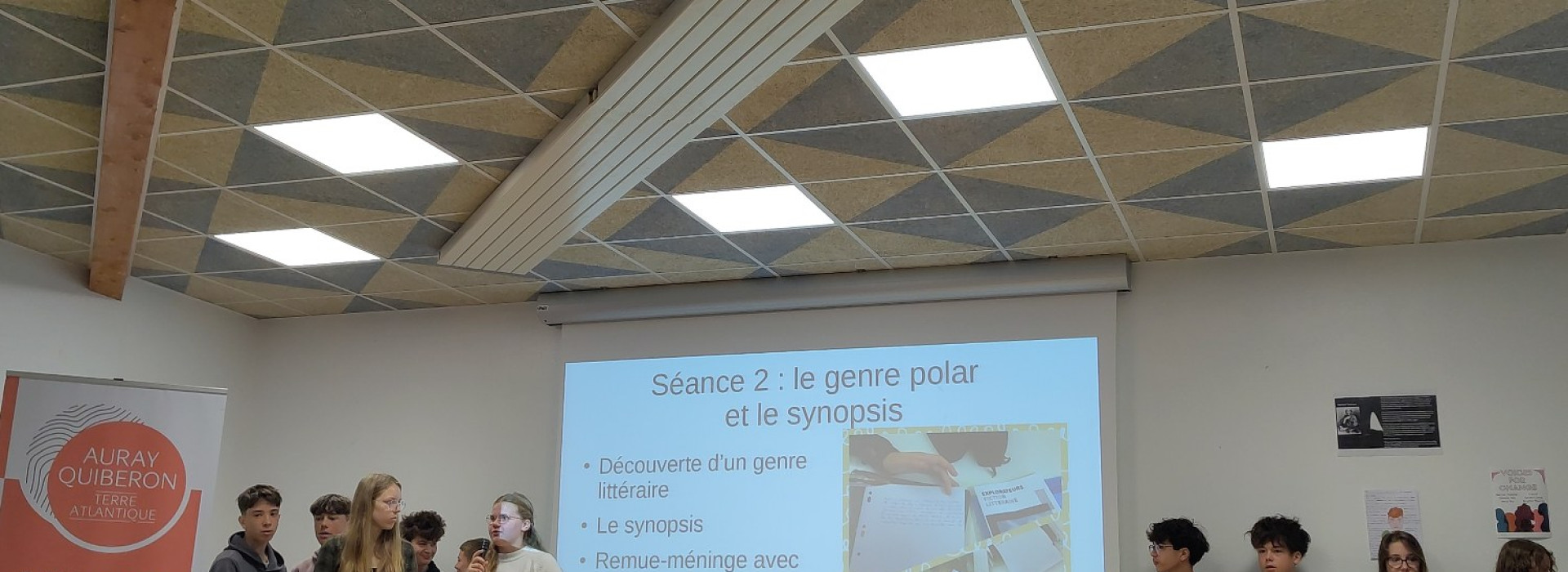Une classe de 4�me r�alise un roman !