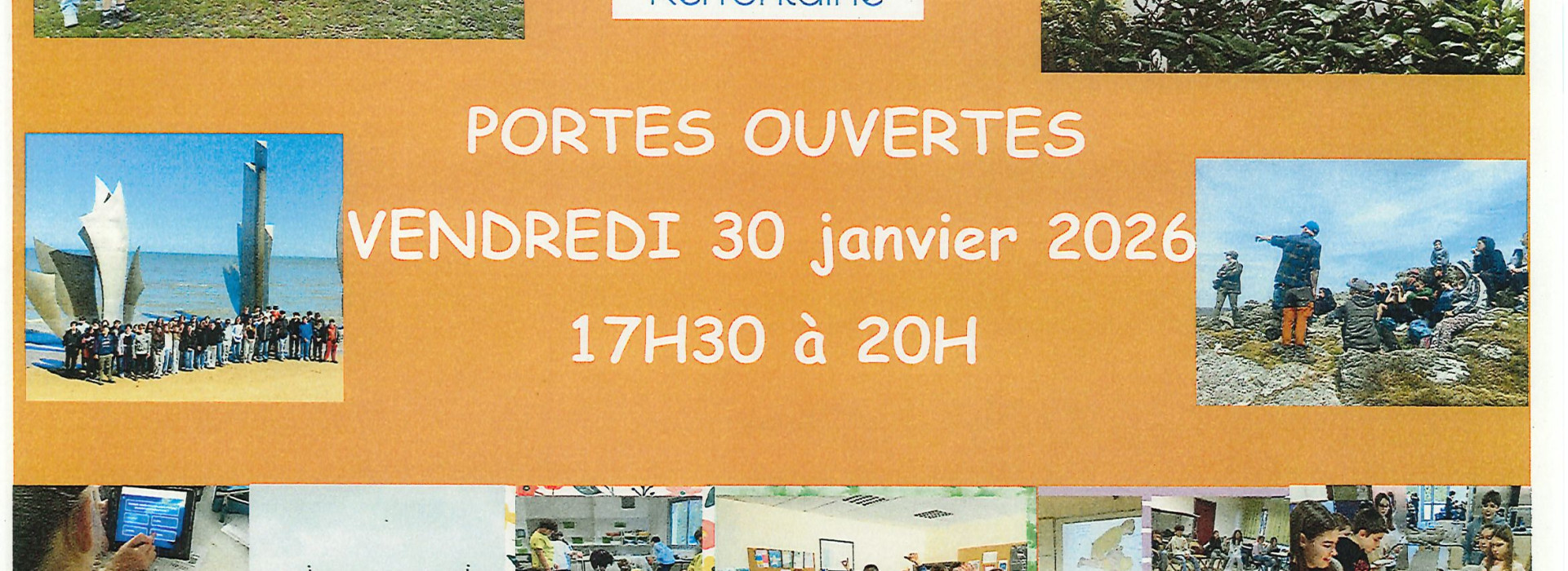 PORTES OUVERTES 2026 DU COLLEGE KERFONTAINE